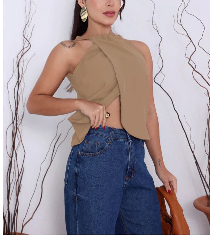 Blusa Feminina Casual de Alcinha - Liz